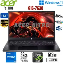 ACER - Laptop NITRO V15 ANV15-51-7700 INTEL CORE I7-13620H 32GB RAM 512GB SSD RTX 4060-8GB 156 FHD