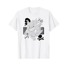 POKEMON - Camiseta Gengar Talla M