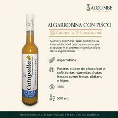 GENERICO - Crema de Algarrobina con Pisco 500ml