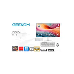 GENERICO - Mini PC GEEKO A8 Ryzen 9 32GB RAM 2TB SSD 27 Pantalla Gráficos I