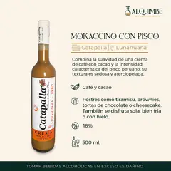 GENERICO - Crema de Mokaccino con Pisco 500ml