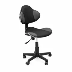 XTECH - Silla De Oficina Cannes En Negro Y Gris, Ergonómica Y Moderna Para Un Confort Superi