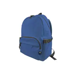 XTECH - Mochila Para Laptop De 15.6" En Poliéster Duradero, Color Azul, Ideal Para Ciudad -