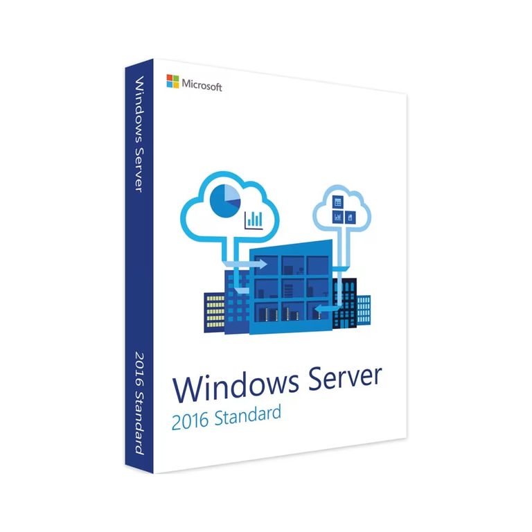 Microsoft Windows Server 2016 Standard Oem Con 4 Núcleos Adicionales Para Servidore