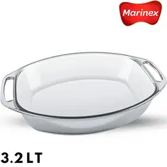 MARINEX - Asadera Oval Mediana 3.2 Lt Seletta -