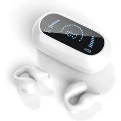 GENERICO - Audifonos Bluetooth Inalambrico S03 Conducción Osea Blanco