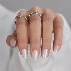 GENERICO - Uñas Press On - Diseño de brillos - Set de 26 piezas