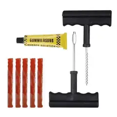 GENERICO - Kit Herramienta Parches De Llanta Genérica 8 Unidades Para Auto/camioneta