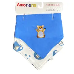 GENERICO - BANDANA BABERO PARA BEBE - 2PCS - RATÓN
