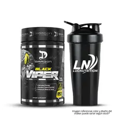 DRAG PHARMA - Black Viper 90 cap Dragon Pharma + Shaker
