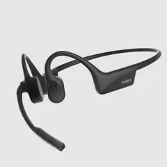SHOKZ - Auriculares deportivos de conducción ósea OpenComm2 UC C120 Negro
