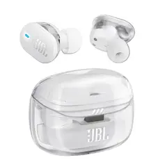 JBL - Tune Buds Auriculares inalámbricos sonido Pure Bass-Blanco