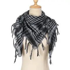 KAST PE - Bufanda Pañuelo Ajax para hombre Gris Oscuro