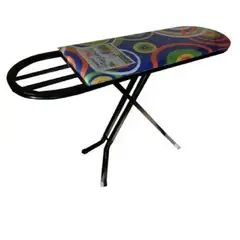 LH ELECTRONIC - Planchador de Ropa Metálico Plegable Negro