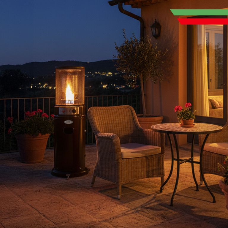 Estufa a Gas Terraza Decorativa 1300W SMALL EIFFEL