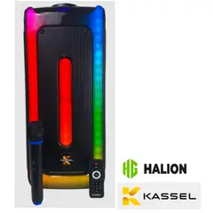 HALION - Parlante Portatil KASSEL K2814 USB TF Bluetooth RADIO FM
