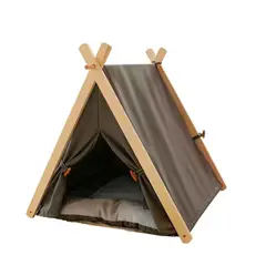 QUE PATAS PET SHOP - Tienda de Campaña Mascotas Cómoda Negra