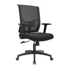 OFIDEAS - Silla De Oficina Giratoria Ergonómica Delphi Pro Gerente Nylon Negro