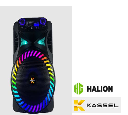 Parlante Portatil K1510 USB TF Bluetooth TWS RADIO FM KASSEL