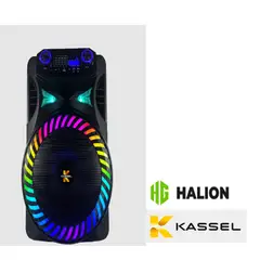 HALION - Parlante Portatil KASSEL K1510 USB TF Bluetooth TWS RADIO FM