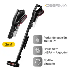 DEERMA - Aspiradora Multifuncional Ultra DX700PRO Vertical y de Mano
