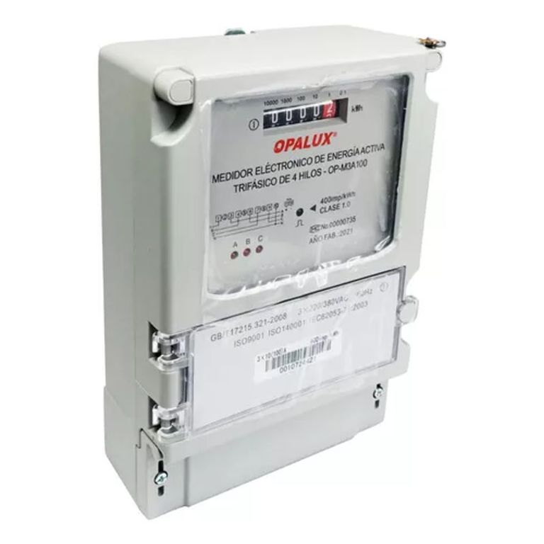 Medidor de Energía Trifásico Analógico 220V380V OP-M3A100
