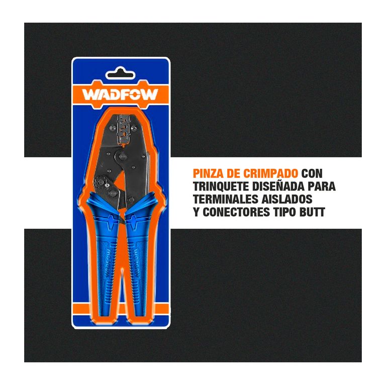 Pinza Crimpadora Alta Precisión 9 Mango Ergonómico Abs