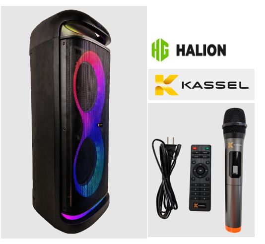 Parlante Portatil K2818 USB TF Bluetooth TWS RADIO FM KASSEL