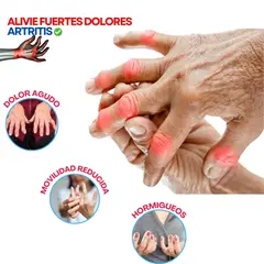 GENERICO - Guantes de compresión Artritis y dolor manos GRIS TALLA S