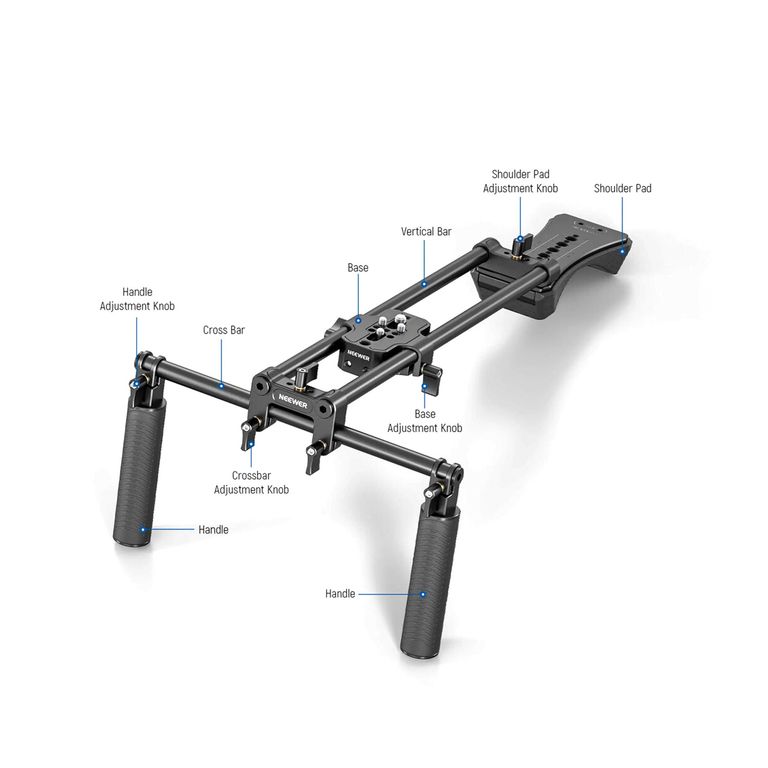 Kit de soporte de hombro universal para cámaras - SR004