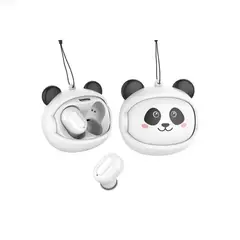 EWTTO - AUDÍFONOS BLUETOOTH DISEÑO PANDA Y ROSTRO INTERCAMBIABLE