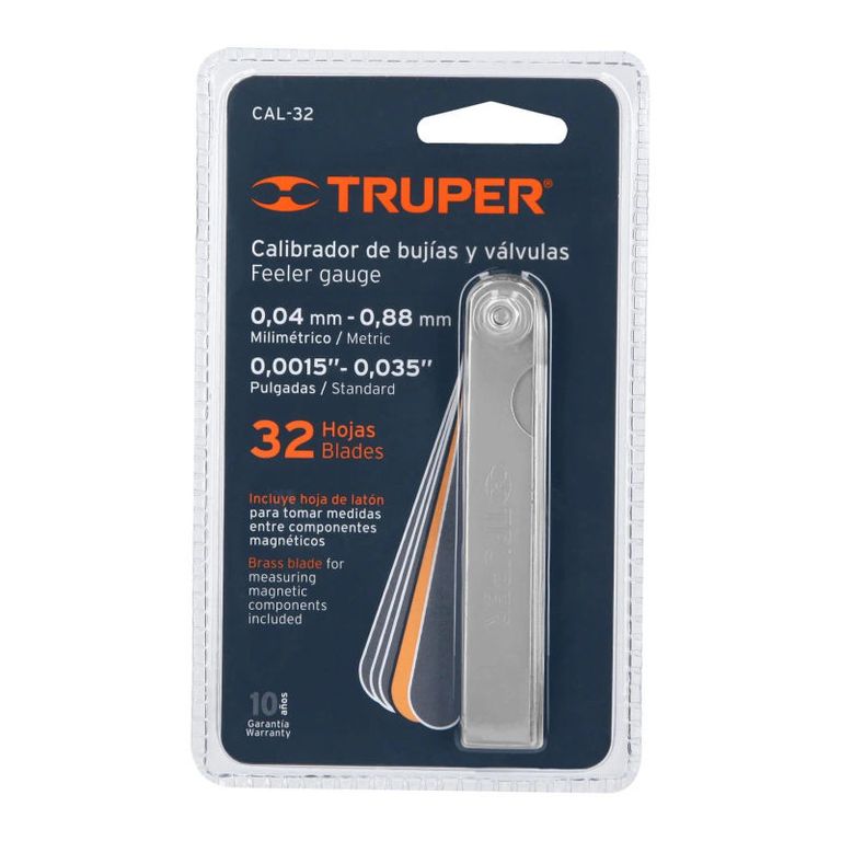 Calibrador Galga de 32 hojas std mm - 14397