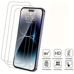 GENERICO - Protector Pantalla iPhone 16 Pro Max Vidrio Templado