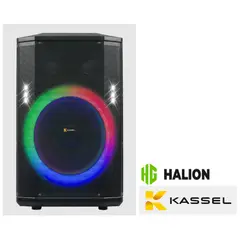 HALION - Parlante Portatil KASSEL K1212 USB TF Bluetooth TWS RADIO FM