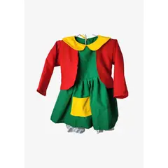 GENERICO - DISFRAZ DE HALLOWEEN LA CHILINDRINA PARA NIÑAS