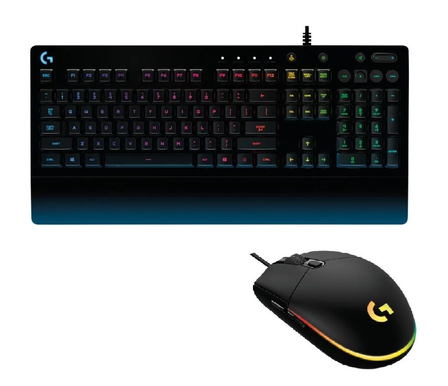 Kit De Teclado Y Mouse Gamer G213 + G203