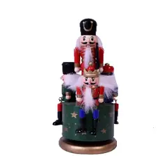 GENERICO - Cascanueces Musical BJ23001A Altura 20 cm Base Verde