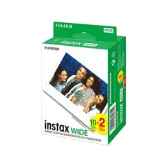 FUJIFILM - Pack de Película Instax Wide x 20 unidades