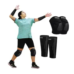 FUBBALL - KIT ACCESORIOS VOLEY ADULTOS - RODILLERAS CON GEL + MANGAS