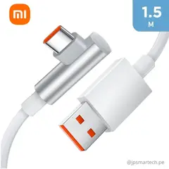 XIAOMI - Cable 6A L-type Type-C Fast Charging- Poco F6 Pro