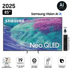 SAMSUNG - Televisor 85'' Neo QLED 4K Vision AI Smart TV QN85QN1EFAGXPE - Nuevo 2025