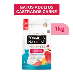 AGROVET - COMIDA PARA GATOS ESTERILIZADOS FORMULA NATURAL CARNEX 1 KG