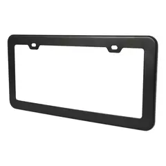 GENERICO - Portaplaca de Aluminio Universal para Auto 1pcs