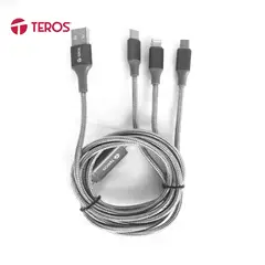 TEROS - CABLE DE CARGA 3 EN 1 TE-70210W