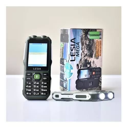 Lesia Mega Celular Basico 4G Todo Terreno Cualquier Operador