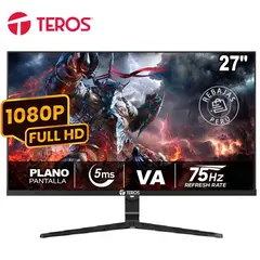 TEROS GAMING - Monitor Teros TE-2710S 27” Full HD 75Hz 5ms Panel VA HDMIVGA