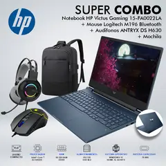 HP - LAPTOP VICTUS GAMING 15-FA0022LA INTEL CORE I5-12450H MEMORIA 16GB DISCO 512GB