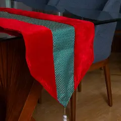 PANADECOR - Camino Rojo Y Verde De Poliester