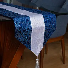 PANADECOR - Camino Azul Y Plata De Poliester