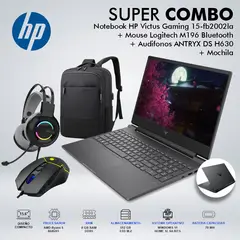 HP - LAPTOP VICTUS GAMING 15-FB2002LA RYZEN 5 8645HS MEMORIA 8GB DISCO 512 GB